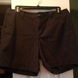 Dockers size 8 black shorts